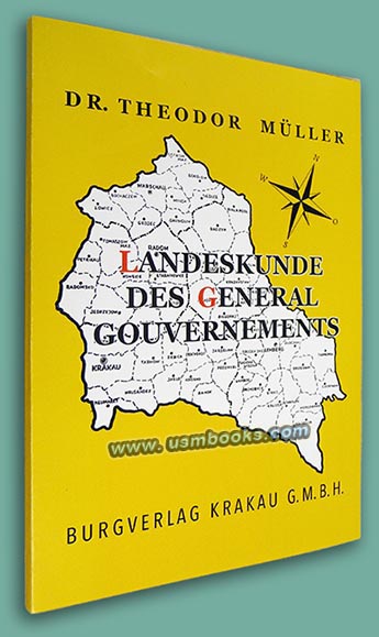 Landeskunde des Generalgouvernements, 1943 Nazi book